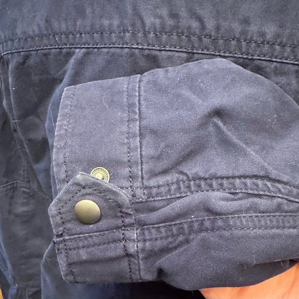 Gap navy blue military style utility jacket XS - Picture 8 of 11